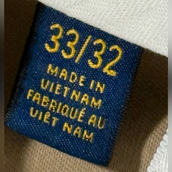 POLO RALPH LAUREN STRETCH SLIM FIT PANTS - 33/32 - Picture 6 of 8